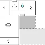 Vakantiehuis With Fireplace I